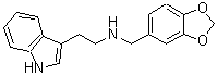 CAS#: 51918-89-9, N-(1,3-Benzodioxol-5-Ylmethyl)-2-(1H-Indol-3-Yl)Ethanamine
