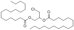 CAS 登录号:51930-97-3, 1-(2-氯甲基)-1,2-乙二基十六烷酸酯
