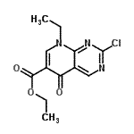 CAS#: 51940-33-1, Ethyl 2-Chloro-8-Ethyl-5-Oxo-5,8-Dihydropyrido[2,3-d]Pyrimidine-6-Carboxylate