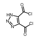 CAS#: 51982-33-3, 1H-1,2,3-Triazole-4,5-Dicarbonyl Dichloride