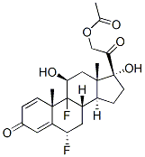 CAS#: 52-70-0, 6alpha,9-Difluoro-11beta,17,21-Trihydroxypregna-1,4-Diene-3,20-Dione 21-Acetate