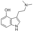CAS 登录号：520-53-6， 3-(2-(二甲基氨基)乙基)-1H-吲哚-4-醇