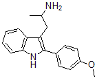 CAS 登录号：52019-02-0， 2-(4-甲氧基苯基)-alpha-甲基-1H-吲哚-3-乙胺