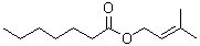 CAS#: 5205-10-7, Heptanoic Acid 3-Methyl-2-Buten-1-Yl Ester