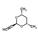 CAS#: 52053-11-9, (2R,4R,6S)-2-Ethynyl-4,6-Dimethyl-1,3-Dioxane