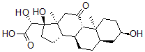 CAS#: 52077-56-2, (3a,5b,20R)-3,17,20-Trihydroxy-11-oxo-Pregnan-21-oic acid