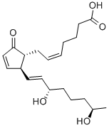 CAS 登录号:52087-58-8, (5Z,13E,15S,19R)-15,19-二羟基-9-氧代-前列腺-5,10,13-三烯-1-酸