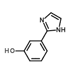 CAS#: 52091-36-8, 3-(1H-Imidazol-2-Yl)Phenol