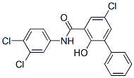 CAS#: 5212-99-7, N-(3,4-Dichlorophenyl)-5-Chloro-2-Hydroxy[1,1'-Biphenyl]-3-Carboxamide