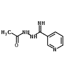CAS#: 521267-62-9, N'-(3-Pyridinylcarbonoimidoyl)acetohydrazide