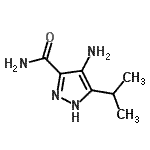 CAS#: 521300-03-8, 4-Amino-5-Isopropyl-1H-Pyrazole-3-Carboxamide