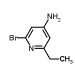 CAS#: 521917-55-5, 2-Bromo-6-Ethyl-4-Pyridinamine