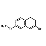 CAS#: 521917-66-8, 3-Bromo-6-Methoxy-1,2-Dihydronaphthalene