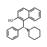 CAS#: 521960-31-6, 1-[(R)-Phenyl(1-Piperidinyl)Methyl]-2-Naphthol