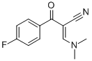 CAS 登录号：52200-15-4， 2-(4-氟苯甲酰)-3-(二甲基氨基)丙烯腈