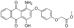 CAS#: 52236-82-5, Methyl [4-[(1-Amino-9,10-Dihydro-4-Hydroxy-9,10-Dioxo-2-Anthryl)Oxy]Phenoxy]Acetate
