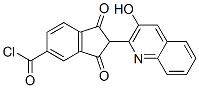 CAS 登录号:52237-05-5, 2-(3-羟基-2-喹啉基)-1,3-二氧代茚满-5-甲酰氯