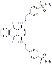 CAS#: 52239-00-6, 4,4'-[(9,10-Dihydro-9,10-Dioxo-1,4-Anthracenediyl)Bis(Imino-2,1-Ethanediyl)]Bisbenzenesulfonamide