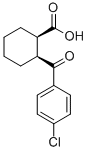 CAS 登录号：52240-18-3， 顺式-2-(4-氯苯甲酰基)-1-环己烷羧酸