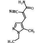 CAS#: 522621-89-2, (2E)-2-Cyano-3-(1-Ethyl-5-Methyl-1H-Pyrazol-4-Yl)Acrylamide