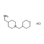 CAS#: 522665-23-2, 1-[1-(Tetrahydro-2H-Pyran-4-Ylmethyl)-4-Piperidinyl]Methanamine Dihydrochloride