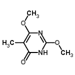 CAS#: 52280-99-6, 2,6-Dimethoxy-5-Methyl-4(1H)-Pyrimidinone