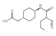 CAS#: 52320-89-5, 4beta-[3-(2-Chloroethyl)-3-Nitrosoureido]Cyclohexane-1alpha-Acetic Acid