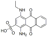 CAS 登录号:52373-92-9, 1-氨基-4-(乙基氨基)-9,10-二氢-9,10-二氧代-2-蒽磺酸