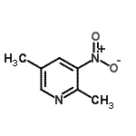 CAS#: 52381-06-3, 2,5-Dimethyl-3-Nitropyridine