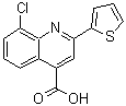 CAS#: 52413-56-6, 8-Chloro-2-(2-Thienyl)-4-Quinolinecarboxylic Acid