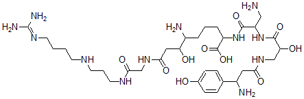 CAS 登录号：52452-78-5， 伊短菌素 B
