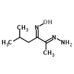 CAS#: 524675-20-5, (2E,3Z)-2-Hydrazono-N-Hydroxy-5-Methyl-3-Hexanimine