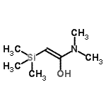 CAS 登录号：524729-82-6， (Z)-1-(二甲基氨基)-2-(三甲基硅烷基)乙烯醇