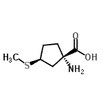 CAS#: 52474-45-0, (1S,3S)-1-Amino-3-(Methylsulfanyl)Cyclopentanecarboxylic Acid