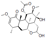 CAS 登录号：52483-06-4， 苦木半缩醛 D