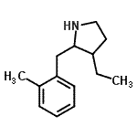 CAS#: 524918-26-1, 3-Ethyl-2-(2-Methylbenzyl)Pyrrolidine