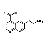 CAS#: 525-39-3, 6-Ethoxy-4-Quinolinecarboxylic Acid