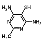 CAS 登录号：52514-03-1， 4,6-二氨基-2-甲基-嘧啶-5-硫醇