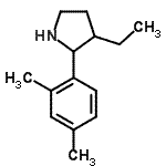 CAS#: 525537-35-3, 2-(2,4-Dimethylphenyl)-3-Ethylpyrrolidine