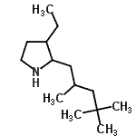 CAS#: 525537-82-0, 3-Ethyl-2-(2,4,4-Trimethylpentyl)Pyrrolidine