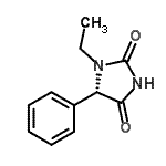 CAS 登录号：525599-55-7， (5S)-1-乙基-5-苯基-2,4-咪唑烷二酮