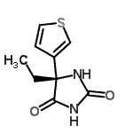 CAS#: 525600-06-0, (5S)-5-Ethyl-5-(3-Thienyl)-2,4-Imidazolidinedione