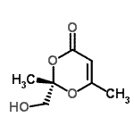 CAS#: 525600-95-7, (2S)-2-(Hydroxymethyl)-2,6-Dimethyl-4H-1,3-Dioxin-4-One