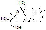 CAS#: 52591-03-4, (1R)-1-[(3R,4aS,5S,6aS,10aS,10bR)-Dodecahydro-5-hydroxy-3,4a,7,7,10a-pentamethyl-1H-naphtho[2,1-b]pyran-3-yl]-1,2-Ethanediol