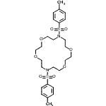 CAS#: 52601-78-2, 7,16-Bis[(4-Methylphenyl)Sulfonyl]-1,4,10,13-Tetraoxa-7,16-Diazacyclooctadecane