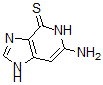 CAS 登录号:52605-85-3, 6-硫代-3-脱氮鸟嘌呤