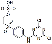 CAS#: 52610-09-0, 2-[[4-[(4,6-Dichloro-1,3,5-Triazin-2-Yl)Amino]Phenyl]Sulphonyl]Ethyl Hydrogen Sulphate