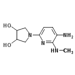CAS#: 526184-84-9, 1-[5-Amino-6-(Methylamino)-2-Pyridinyl]-3,4-Pyrrolidinediol