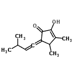 CAS#: 526201-81-0, 2-Hydroxy-3,4-Dimethyl-5-(3-Methyl-1-Buten-1-Ylidene)-2-Cyclopenten-1-One