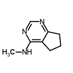 CAS#: 52698-64-3, N-Methyl-6,7-Dihydro-5H-Cyclopenta[d]Pyrimidin-4-Amine